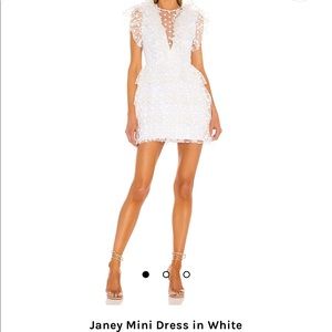 Majorelle Janey White Mini Dress - Small
